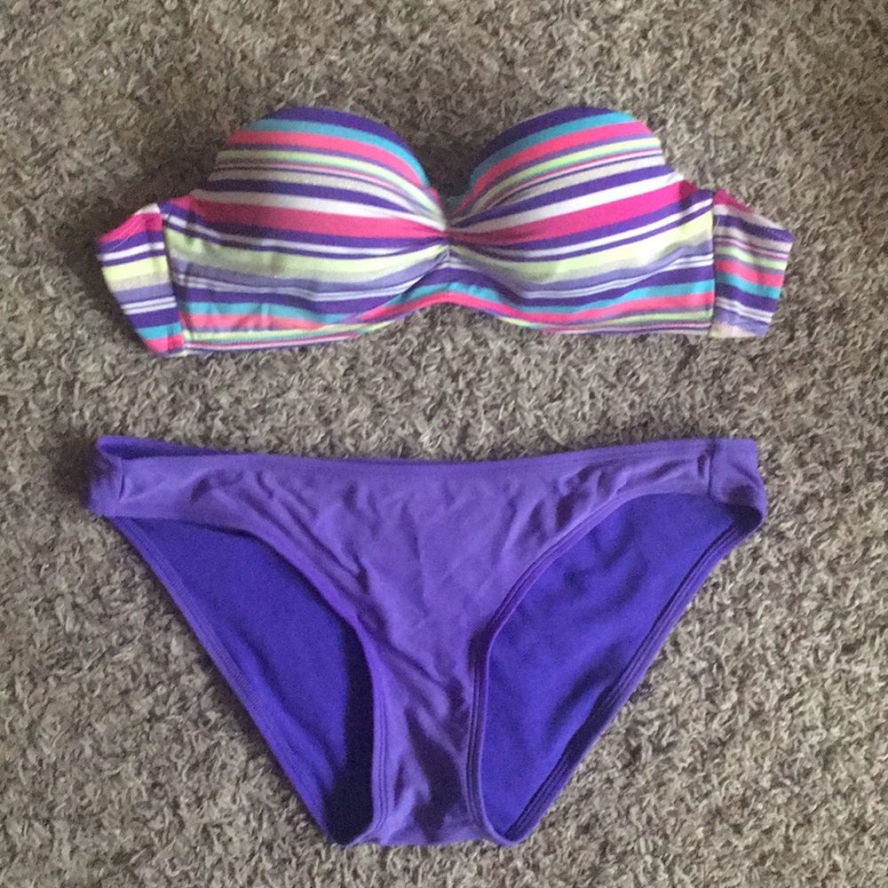Arizona bandeau two piece medium swimsuit